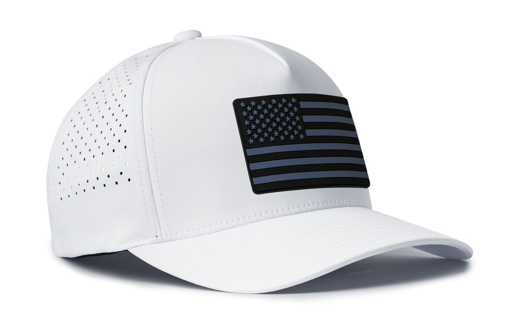 American Flag Performance 5-Panel Hat  |   Usa Tactical Flexfit® Snapback