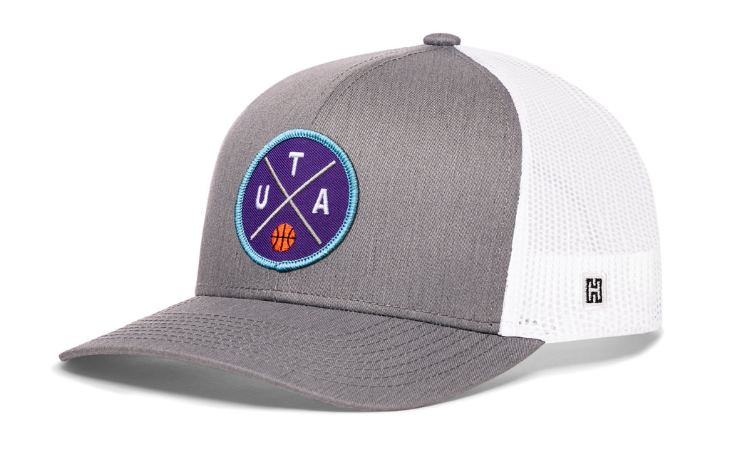 Utah Trucker Hat  |  UTA X Basketball Snapback