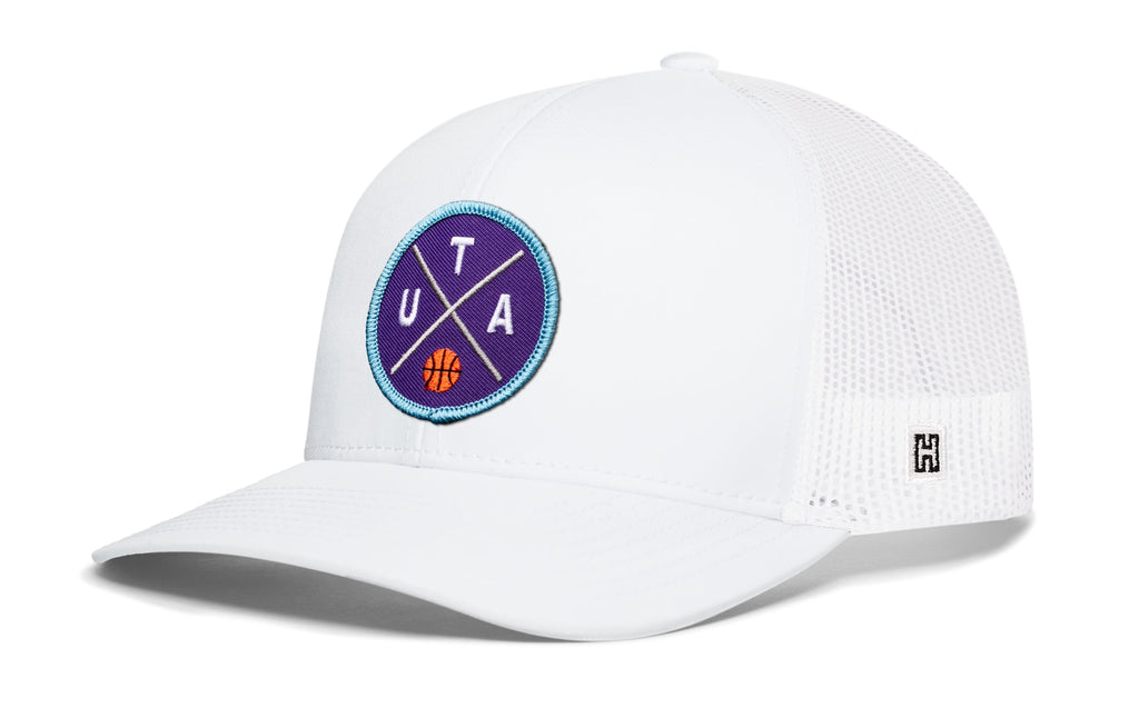Utah Trucker Hat  |  UTA X Basketball Snapback