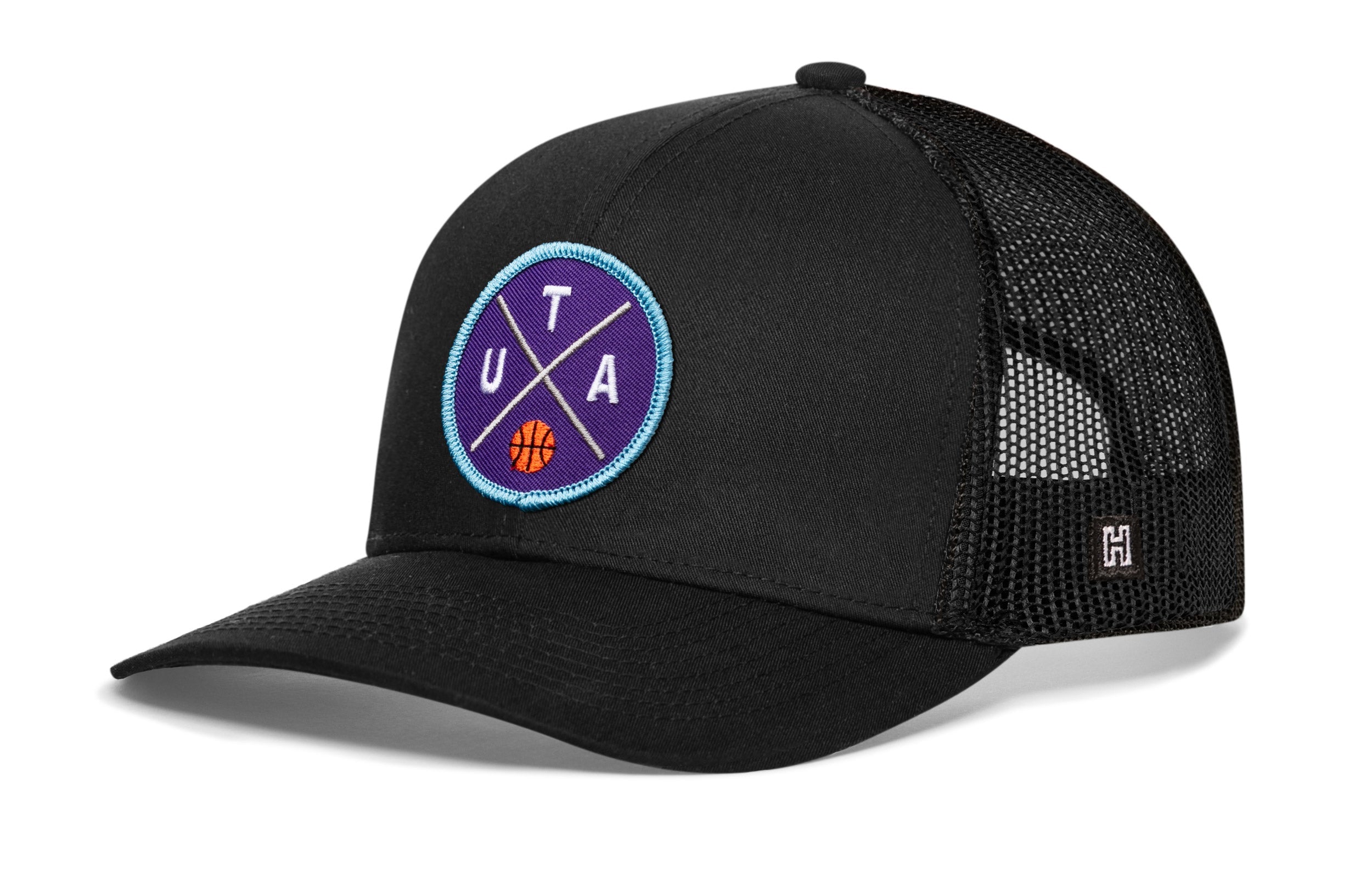 Utah Trucker Hat  |  UTA X Basketball Snapback