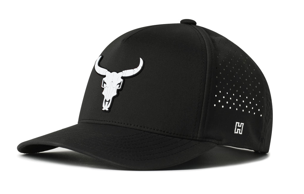 Bull Skull Performance 5-Panel Hat  |  Steer Flexfit Snapback