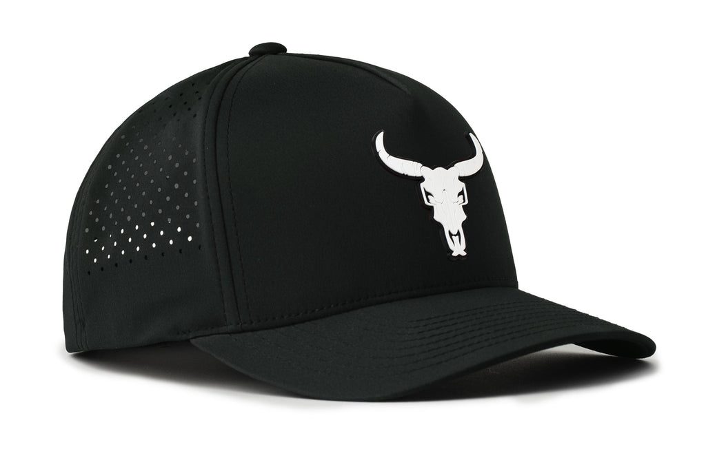 Bull Skull Performance 5-Panel Hat  |  Steer Flexfit Snapback