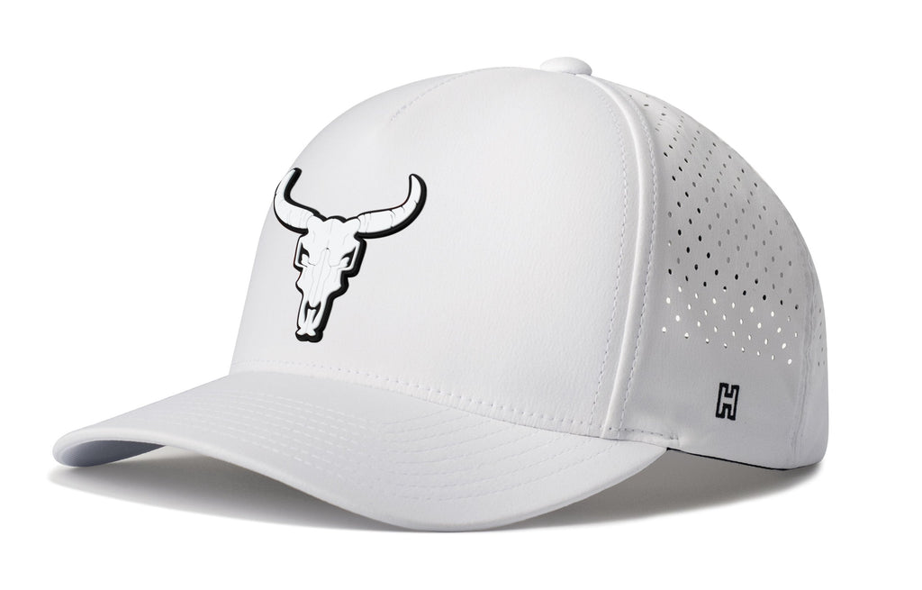 Bull Skull Performance 5-Panel Hat  |  Steer Flexfit Snapback