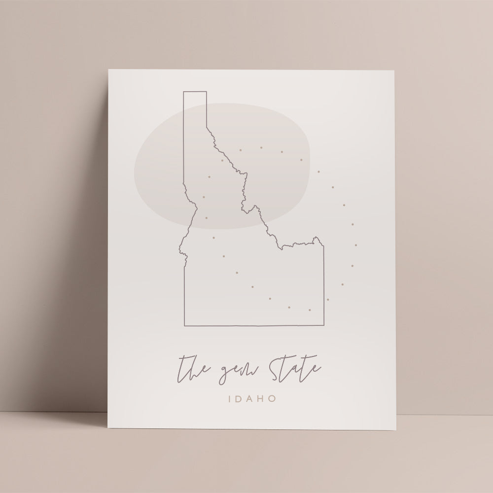 Idaho State Nickname Poster