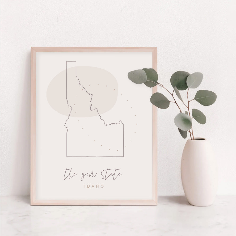Idaho State Nickname Poster