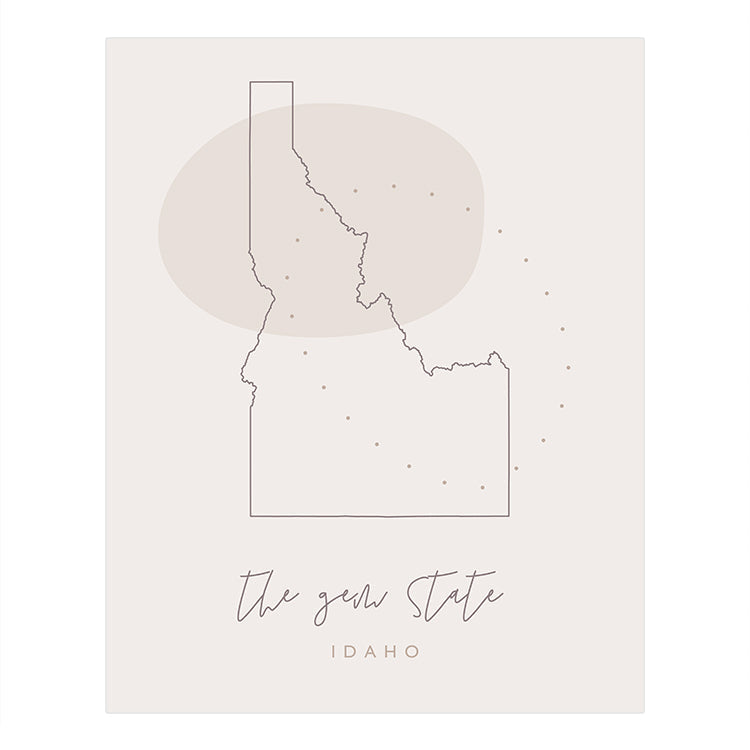 Idaho State Nickname Poster