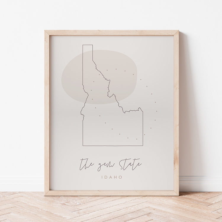 Idaho State Nickname Poster