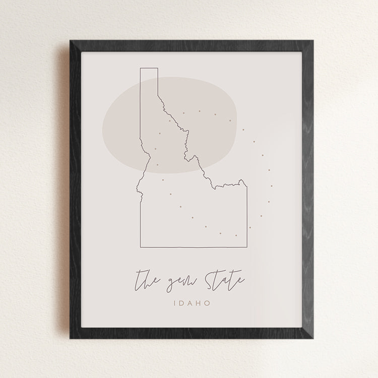 Idaho State Nickname Poster