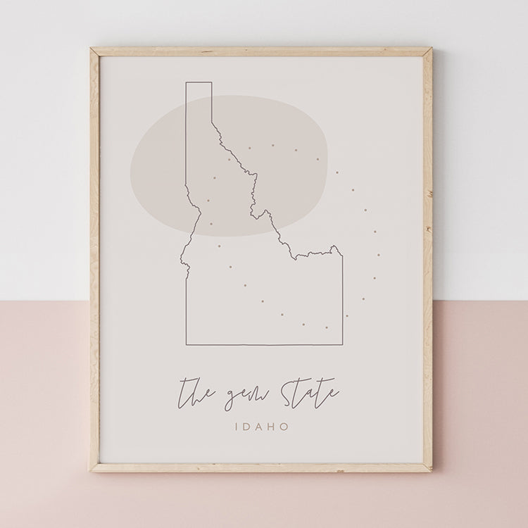 Idaho State Nickname Poster