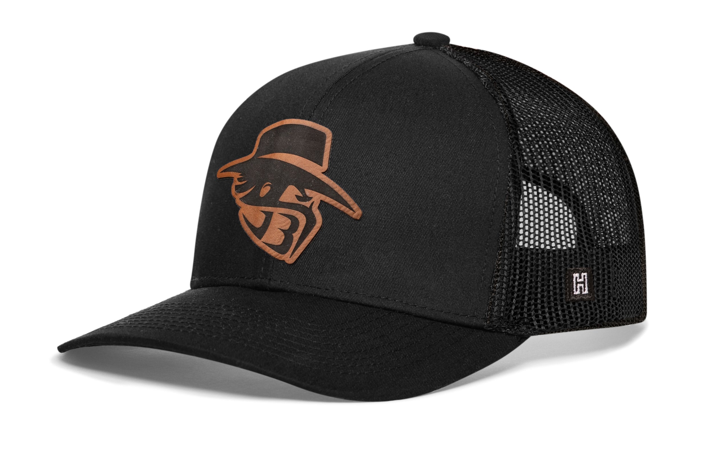 JBR Logo  |  Poly Leather Snapback