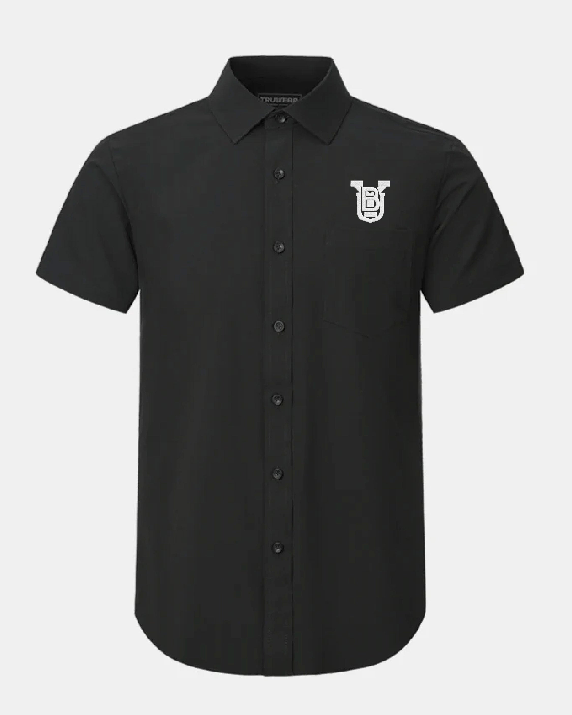 BYU Phenom Classic Black Short Sleeve Dress Shirt