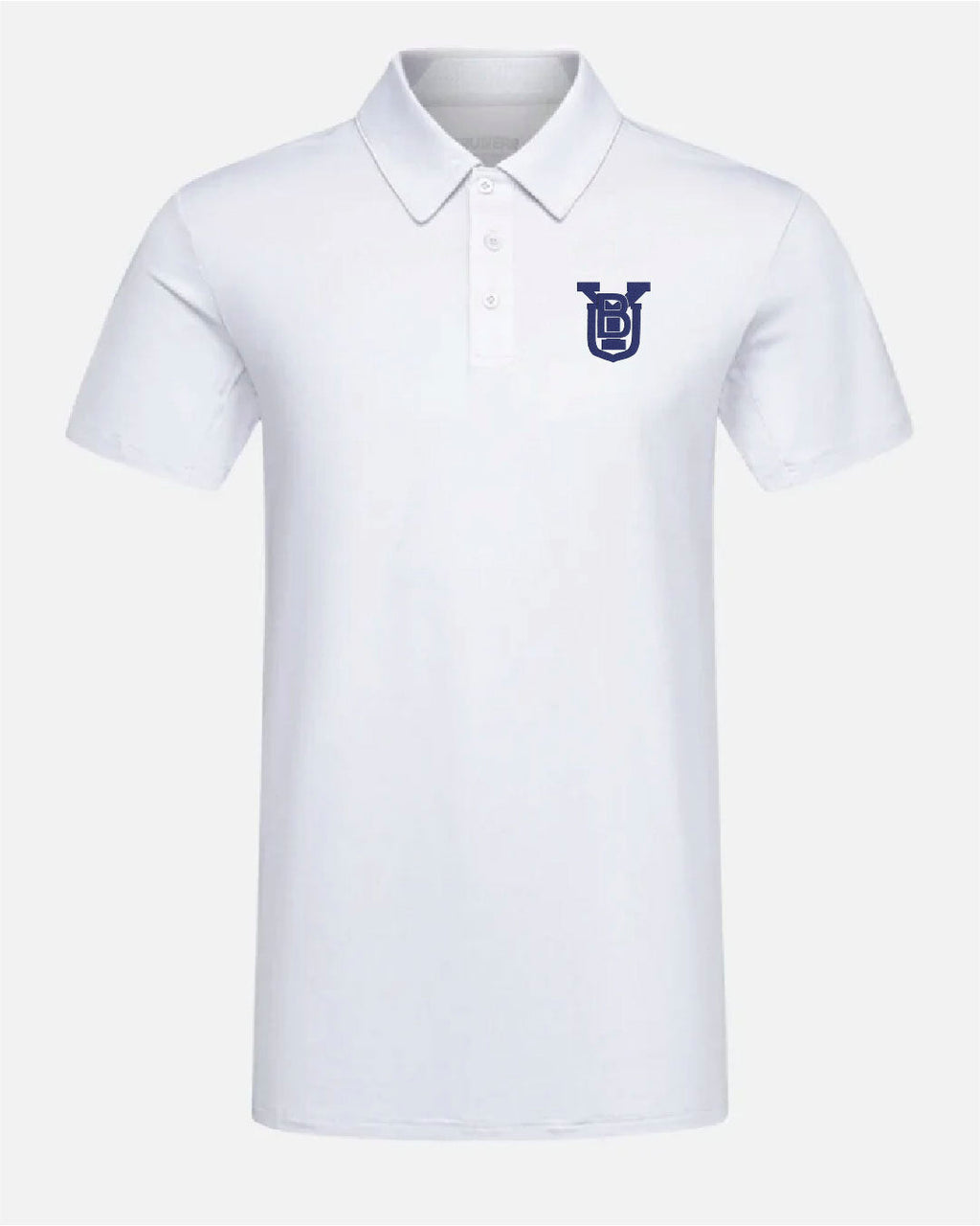 BYU Crest 2.0 Polo Light Grey