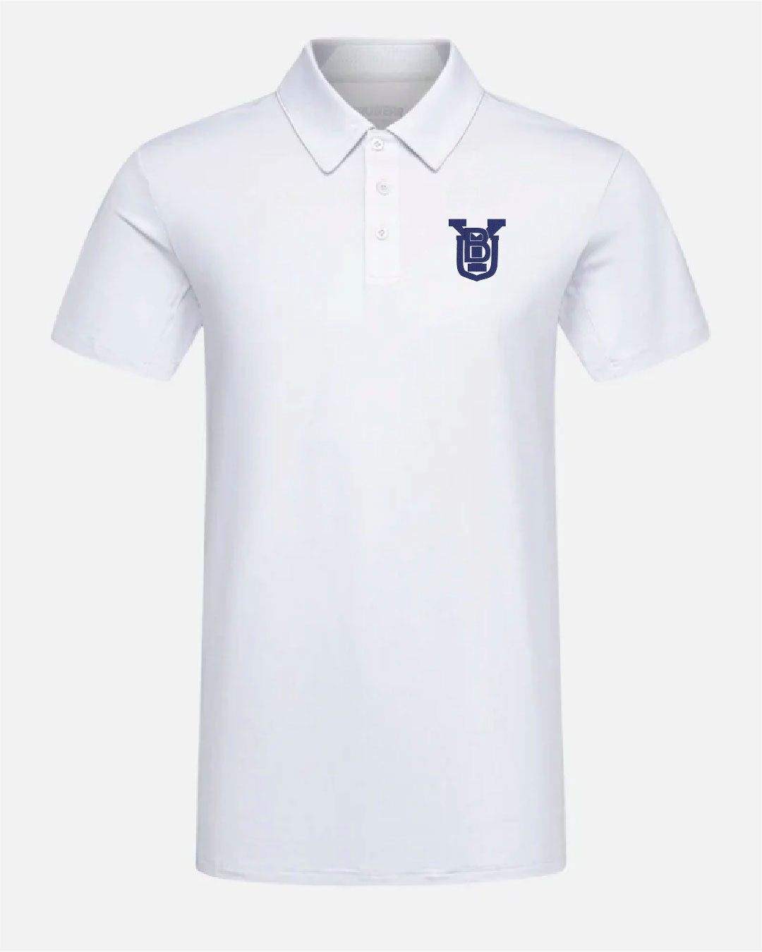 BYU Crest 2.0 Polo Light Grey