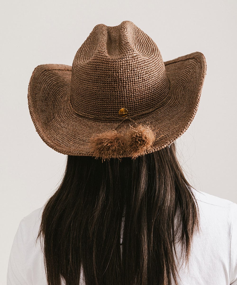 Ames Packable Straw Cowboy Hat