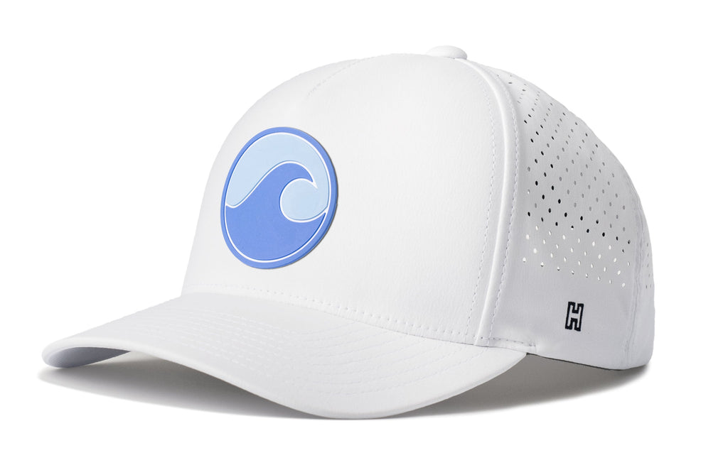Surf Wave Performance 5-Panel Hat  |  Beach Flexfit Snapback