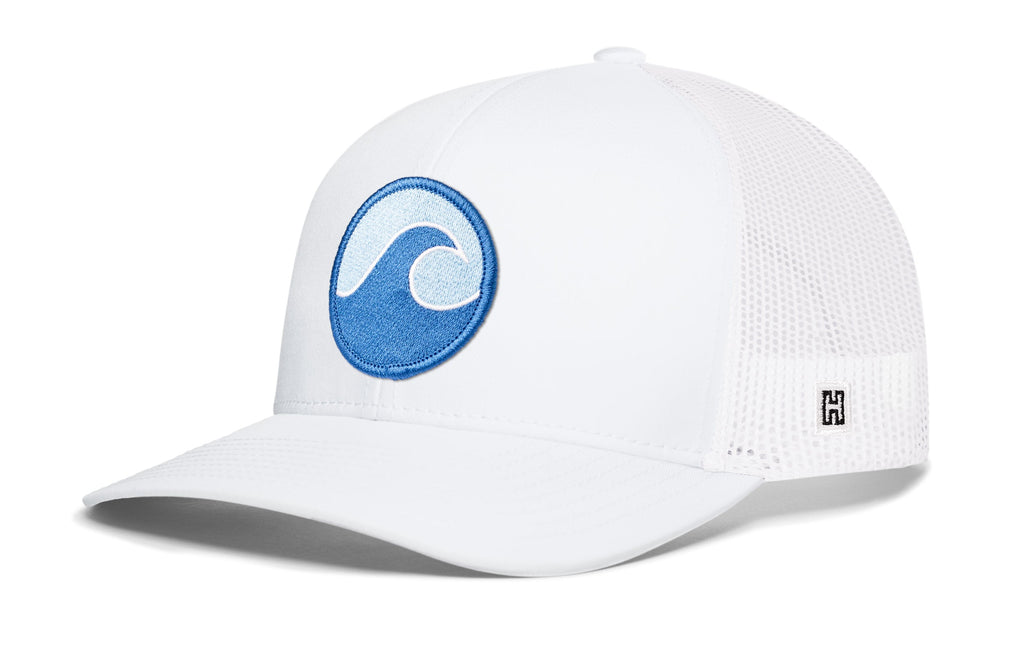 Surf Wave Trucker Hat  |  Beach Snapback