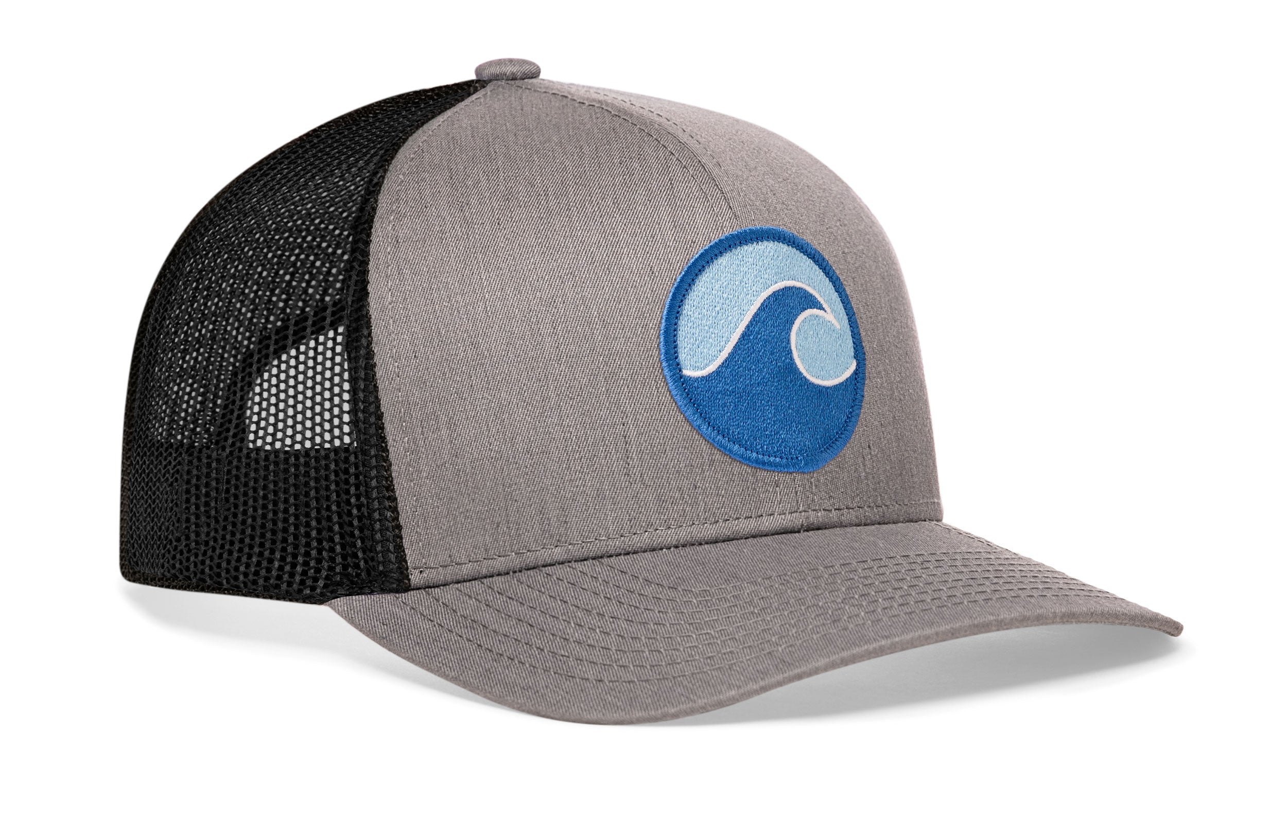 Surf Wave Trucker Hat  |  Beach Snapback