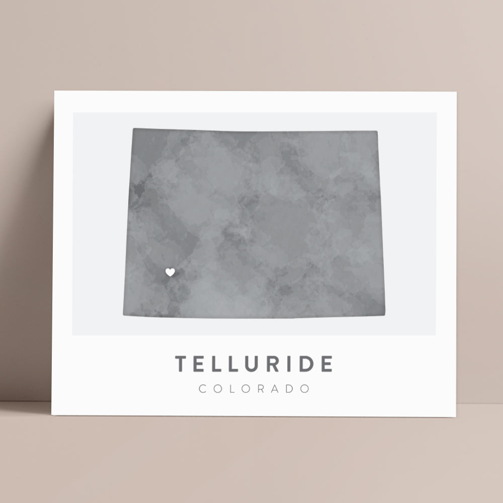 Telluride, Colorado Map