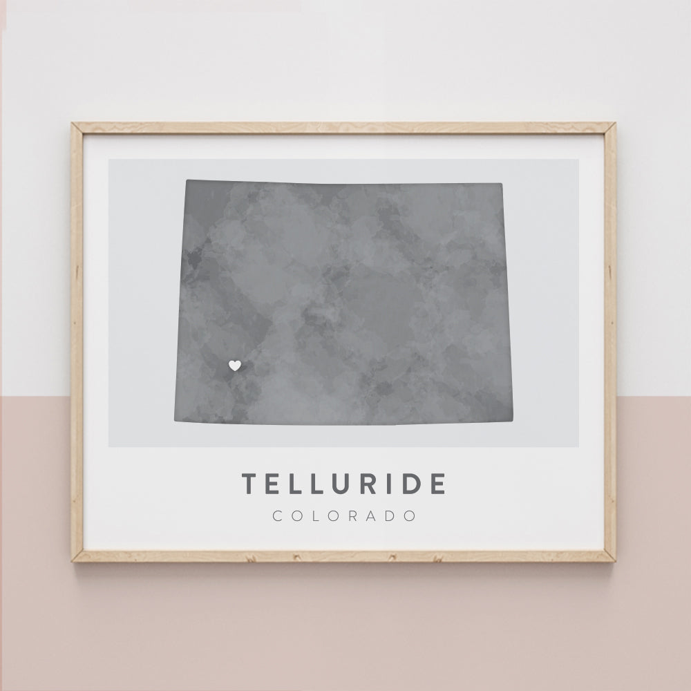 Telluride, Colorado Map