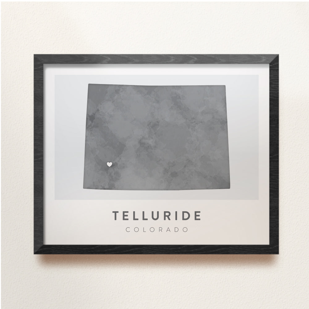 Telluride, Colorado Map