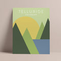 Telluride, Colorado Minimalist Wall Art