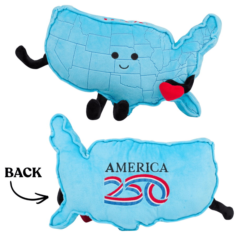 USA Mascot Plush – America 250 Limited Edition