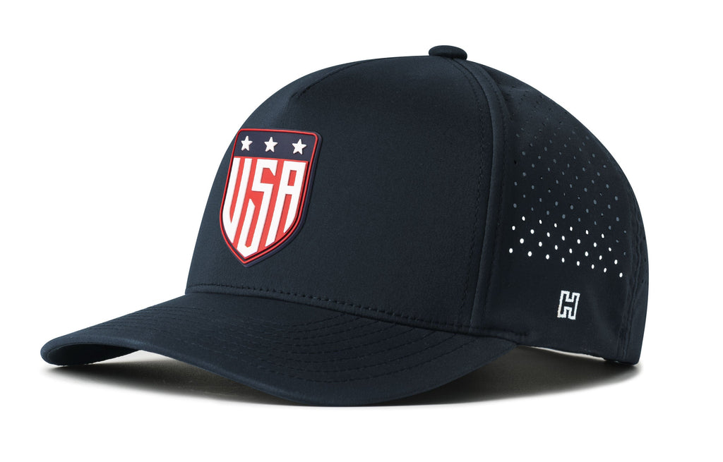 USA Shield Performance 5-Panel Hat  |   America Flexfit Hat Snapback