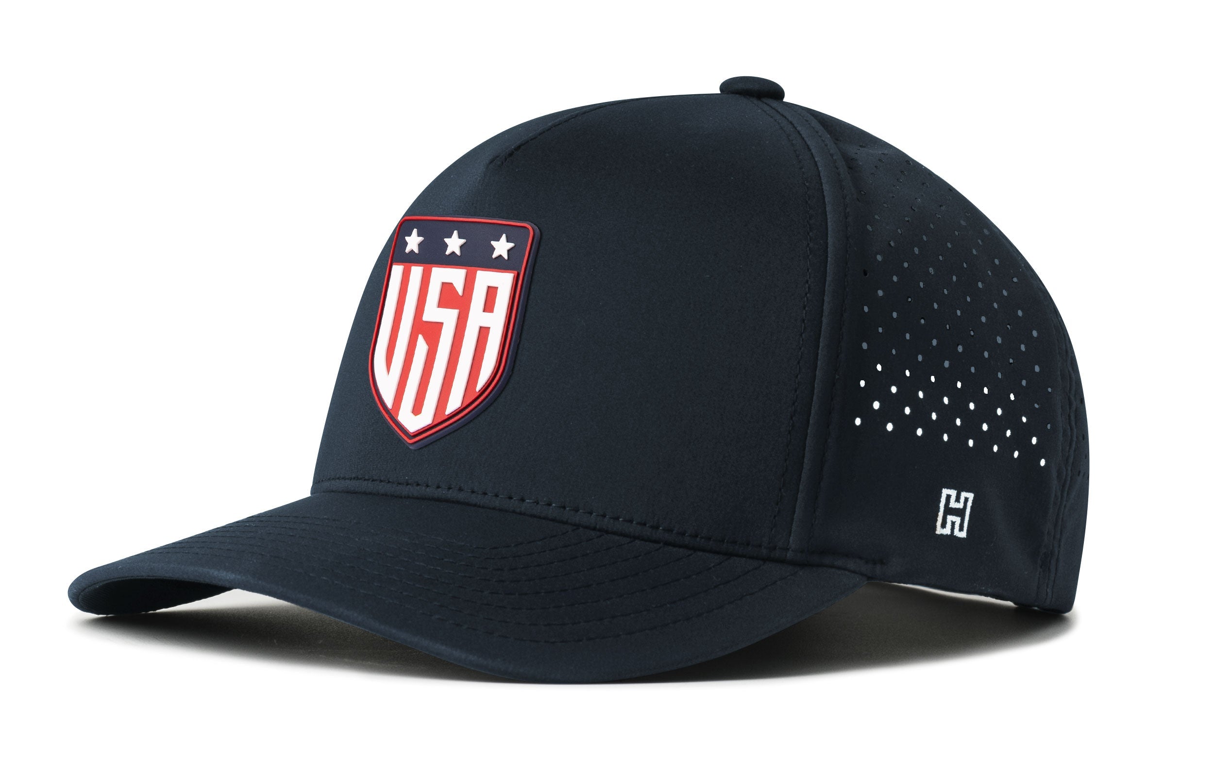 USA Shield Performance 5-Panel Hat  |   America Flexfit Hat Snapback