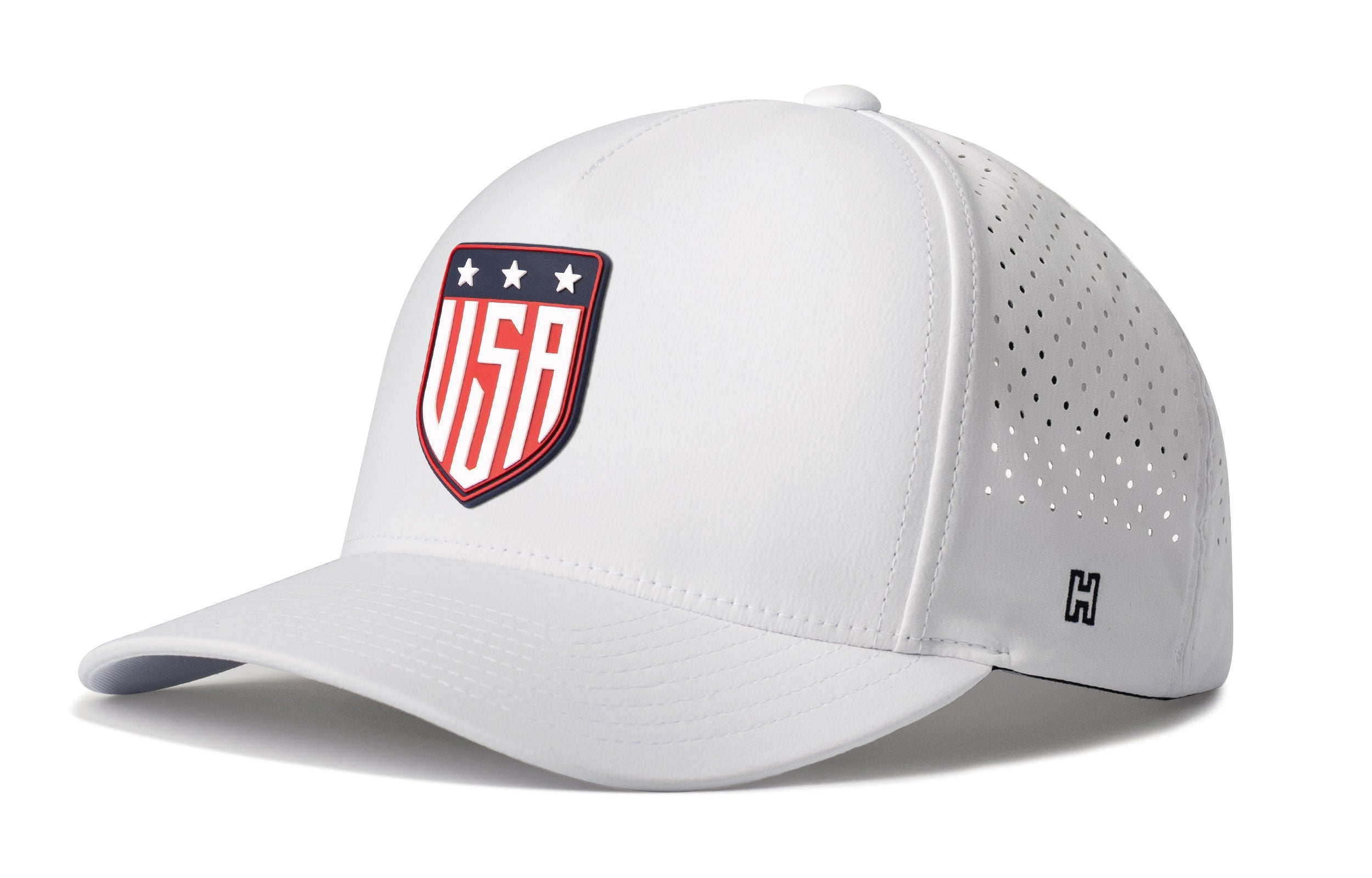 USA Shield Performance 5-Panel Hat  |   America Flexfit Hat Snapback