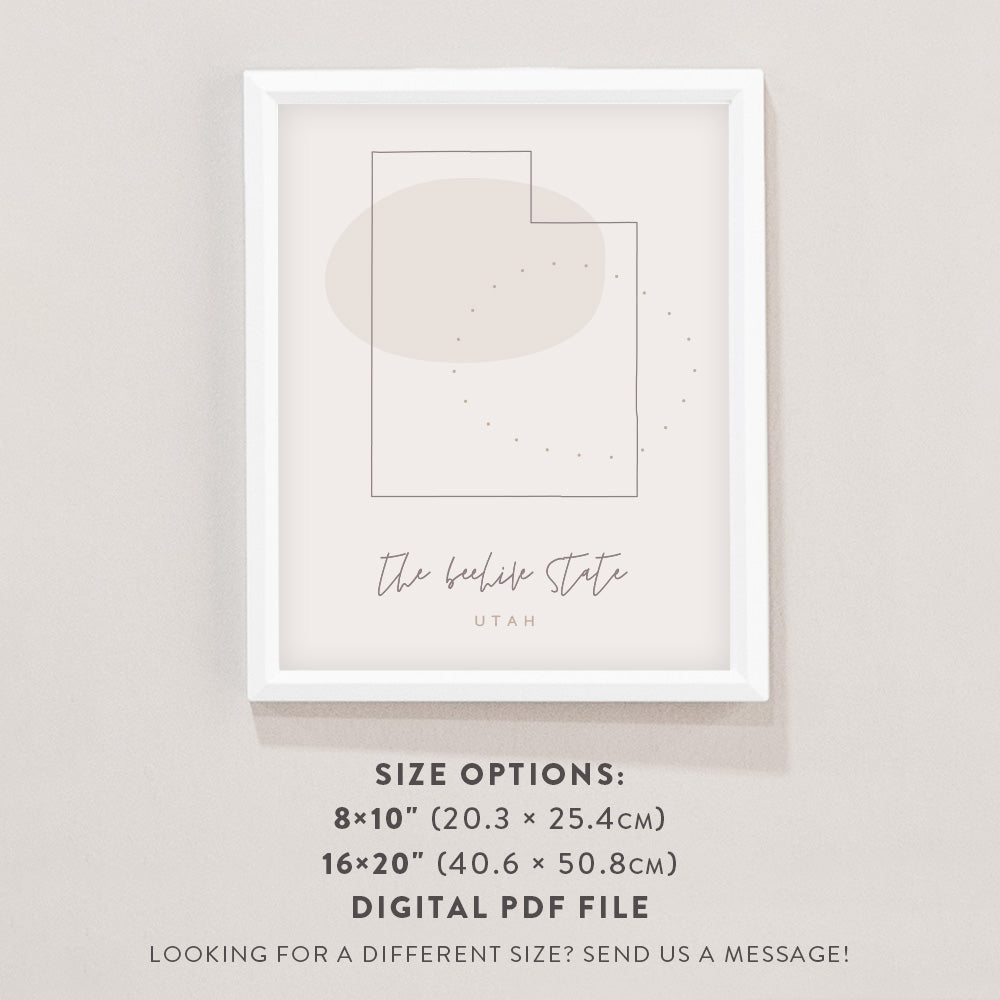 Utah State Nickname Poster