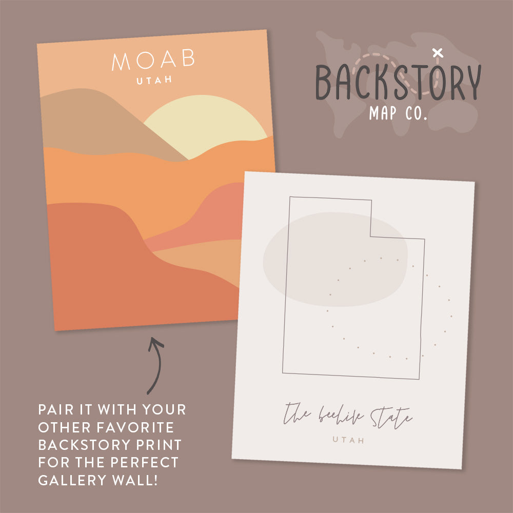 Utah State Nickname Poster