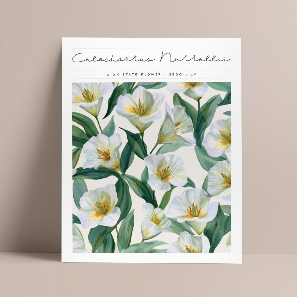 Utah State Flower Art