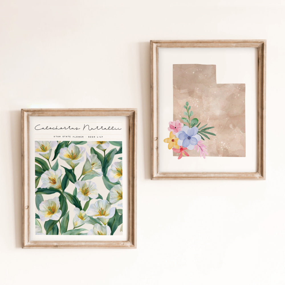 Utah State Flower Art