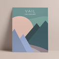 Vail, Colorado Minimalist Wall Art
