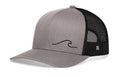 Wave Trucker Hat  |  Beach Snapback